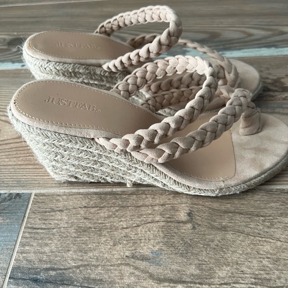 Womens Just Fab Heeled Sandals - Picture 4 of 6